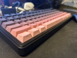 Клавиатура Attack Shark X85 Black Gradient Беспроводная Игровая Механическая. 2.4G/Bluetooth/Кабель. Батарея 5000mAh. 75%