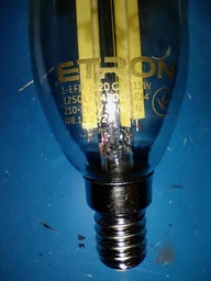 Светодиодная филаментная лампа ETRON Filament 1-EFP-1120 С37 15Вт 4200K Е14 фото от покупателей 2