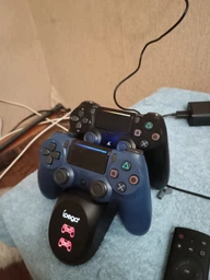 Зарядная станция для геймпадов PS4 iPega (PG-9180) фото от покупателей 2