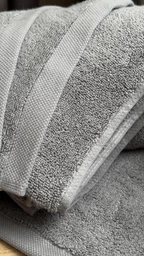 Полотенце махровое MBM HOME для ванной 30x50 см Нежность Серый (BT-11 S GRAY) фото от покупателей 1