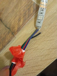 Розумна світлодіодна стрічка RZTK Smart RGB LED BT USB 5м + пульт фото від покупців 14