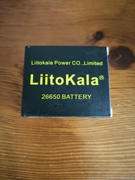 Аккумулятор 26650 Li-Ion 5000mAh (5100-5500mAh) 25A, 3.7V (2.5-4.2V), Black, 2шт в уп., ціна за 1шт Liitokala (Lii-50A / 23383) фото от покупателей 7