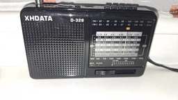 Радиоприемник XHDATA с аккумулятором Радио FM MW SW / TF карта / mp3-плеєр Black