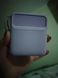 УМБ Павербанк 20000 mAh з LCD дисплеєм + LED ліхтар Power Bank HY-C40 зі швидкою зарядкою білий+ Вбудований кабель-адаптер 4 в 1 фото від покупців 1