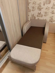 Кресло мягкое раскладное Tobi Sho Дрим велюр Mars Графит/15, 940х850х830 мм