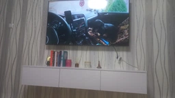 Тумба під телевізор підвісна 1500x242x360 мм Антрацитовий/Дуб аппалачі (mt-221-an-ap)