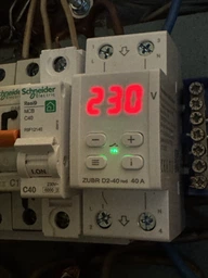 Реле захист від перенапруги ZUBR D2-40 red 40А
