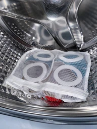 Мешок для стирки и сушки детской обуви RZTK Wash Shoes на молнии на молнии фото от покупателей 17