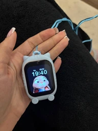 Детские умные смарт часы Lemfo K26 с GPS, видеозвонком, прослушкой и 2 дополнительными корпусами в комплекте Голубой фото от покупателей 8