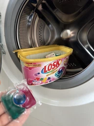 Капсули для прання Losk Power Caps Color Ароматерапія Ефірні олії та аромат Малазійської квітки 22 шт. (9000101802467) (247910) фото від покупців 13