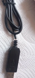 Кабель для роутера від повербанка USB 5V - DC 12V, 0.5А, 5.5х 2.1мм, підвищуючий, Black фото від покупців 1