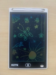 Детский планшет для рисования RZTK Art Board 8.5" со стилусом LCD Black (LCD-85B) фото от покупателей 6