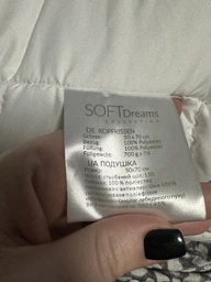 Набор подушек Sei Design SoftDreams Искусственный пух 50х70 см 2 шт (4820227287628_1) фото от покупателей 8
