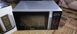 Микроволновая печь Panasonic, объемом 25 литров, мощностью 900 Вт, с дисплеем и кнопкой открывания, белая (629808) фото от покупателей 2