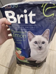 Корм Brit Premium by Nature Cat Sterilized Salmon сухой с лососем для стерилизованных котов 1.5 кг фото от покупателей 6