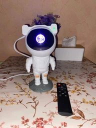 Астронавт нічник-проектор зоряного неба RZTK Ellon USB + пульт ДУ фото від покупців 12