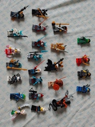 Большой набор фигурки человечки ниндзя Ninjago 24 штуки, конструктор Ниндзяго фото от покупателей 1