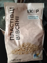Вівсяні пластівці швидкого приготування Екор 0,4 кг фото от покупателей 1