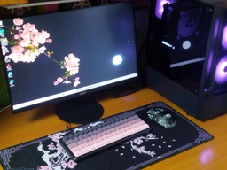 Ігрова поверхня (Килимок для мишки) SHLab Сакура на Вітрі SHM-641 (100х50 см) (43026) фото від покупців 2