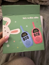 Дитячі Рації 2 шт комплект Walkie talkie x23 радіус 3 км дитяча рація з ліхтариком на дисплеї на акумуляторі для дітей зарядка від usb фото від покупців 2