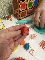 Набір пластиліну Alento Playdough Маленькі цукерки Різнобарвний (DOHMiniCandy)