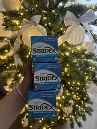 Серветки для вмивання Stridex одно кроковий засіб від вугрів із вітамінами 55 шт