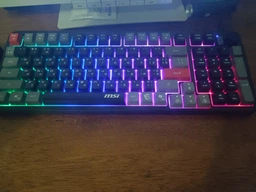 Клавіатура дротова MSI Forge GK110 USB Black фото від покупців 3