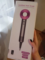 Фен для волосся Leafless Hair Dryer професійний потужний фен 1 насадка 1600 Вт Macarun