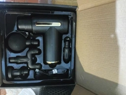 Массажер для тела мышечный Massage Gun 720 массажный ударный пистолет чёрный фото от покупателей 1