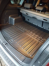 Килимок в багажник для Ford EcoSport II (2013-2023) верхня поличка з бортиками 30 мм (Stingray)