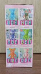 Флюидный мишка сделай сам DIY Creative Fluid Bear 23 см с красками 3 шт / Набор раскраска игрушка медвежонок для творчества фото от покупателей 3