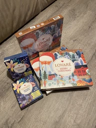 Новогодняя коллекция чая Lovare Merry Christmas 12 видов по 5 шт (4823115403285) фото от покупателей 3