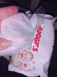 Дитячі вологі серветки Huggies OverClean 56 шт (5029053567822) фото від покупців 9