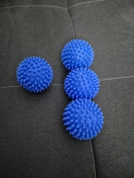 Комплект м'ячики для прання Kayfovo BALLS (KB2BR) Blue-Red 2 шт + мішечок для прання Kayfovo BAG (KBW1) білий 1 шт
