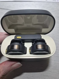 Бездротовий петличний мікрофон M9S 2-in-1 Type-C adapter Black/light yellow фото від покупців 1