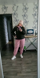Спортивный костюм на флисе женский Puma 68934683 XS Pebble Path (4069157425704) фото от покупателей 5