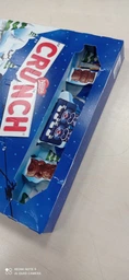 Новогодний подарочный набор кондитерских изделий Crunch Рождественский календарь из молочного шоколада с рисовыми криспами 182 г (8000300424287)
