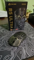 Ігрова Мишка ATTACK SHARK R5 ULTRA White Карбоновий Корпус Бездротова Трирежимна 2.4G/Bluetooth/Кабель, 8000Hz, PAW3950MAX, 42000 DPI, 39 грам Ультралегка фото від покупців 12