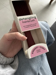 Универсальная женская расческа для волос, популярная щетка Tangle Teezer The Ultimate Detangler, Белая фото от покупателей 8