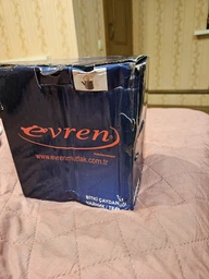 Чайник для плиты 1 л Evren черный 6493