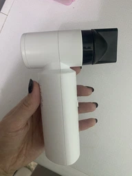 Смарт фен беспроводной на аккумуляторе 4500 mAh smart care hair dryer для укладки и сушки волос с насадками диффузором концентратором 55w аккумулятором зарядкой от usb power bank 3 режима дорожный компактный портативный легкий синий
