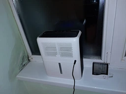 Осушитель воздуха для дома evoair HUMIXDUO, 500 мл/24 ч, 3 режима работы, подсветка, бесшумный, таймер 24 год, резервуар 2,5 л, белый фото от покупателей 3