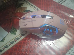 Бездротова ігрова Bluetooth миша GAME MOUSE 2.4G на акумуляторі рожева