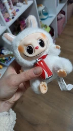 Детская мягкая игрушка сюрприз Лабубу Labubu Coca-Cola плюшевая, брелок для ключей сумки рюкзака для детей и взрослых 17 см фото от покупателей 13