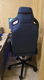 Геймерське ігрове крісло GamePro GC900DB Size XL Fabric Dark Blue фото від покупців 5