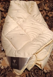 Одеяло IDEIA всесезонное двуспальное 175x210 см Wool Classic овечья шерсть Молоко (4820182654268) фото от покупателей 2