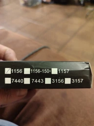 Светодиодная двухцветная лампа 3157 Т25 P27/7W 8PCS 3030 + 2PCS 3570 30W 12V с обманкой Белый Жёлтый (23354)