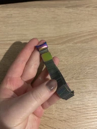 Металлический ремешок миланское плетение MRK Milano с магнитной застежкой для Mi Smart Band 8/9/10 графит (mrk3497)