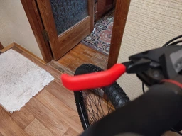 Силіконові накладки на гальмівні ручки, пара, червоні фото від покупців 2
