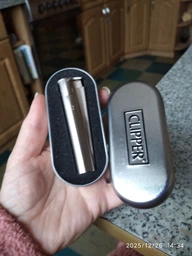 Зажигалка Clipper Metal Jet Silver Mattт (турбо)